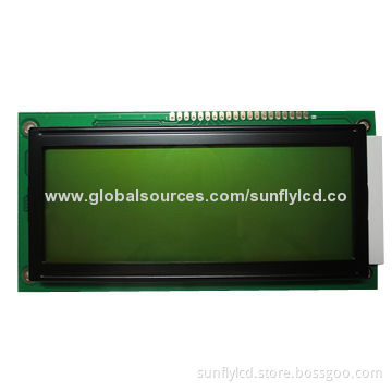 Graphic STN 16064 160x64 Dot Matrix LCM LCD Module, ST7920-ST7921, Yellow-green BacklightNew